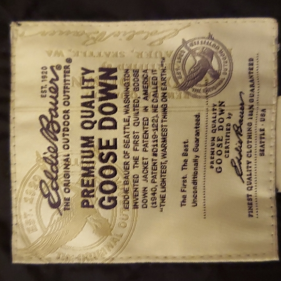 EDDIE BAUER | PREMIUM GOOSE DOWN VEST | SIZE SMALL - Picture 5 of 8